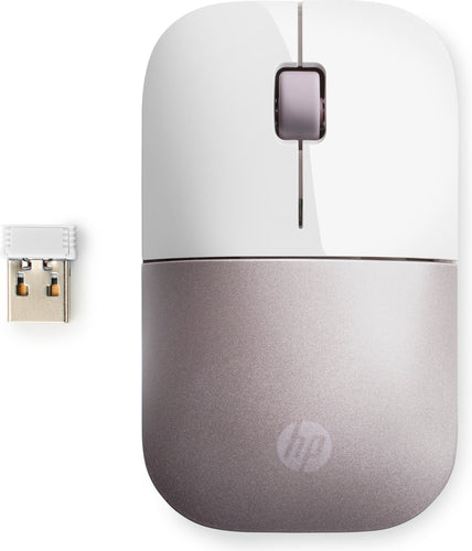 HP Wireless Mouse Z3700 - White/Pink HP Wireless Mouse Z3700 - White/Pink